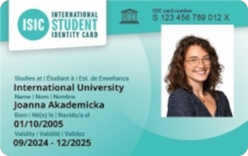 Polish ISIC Card photo